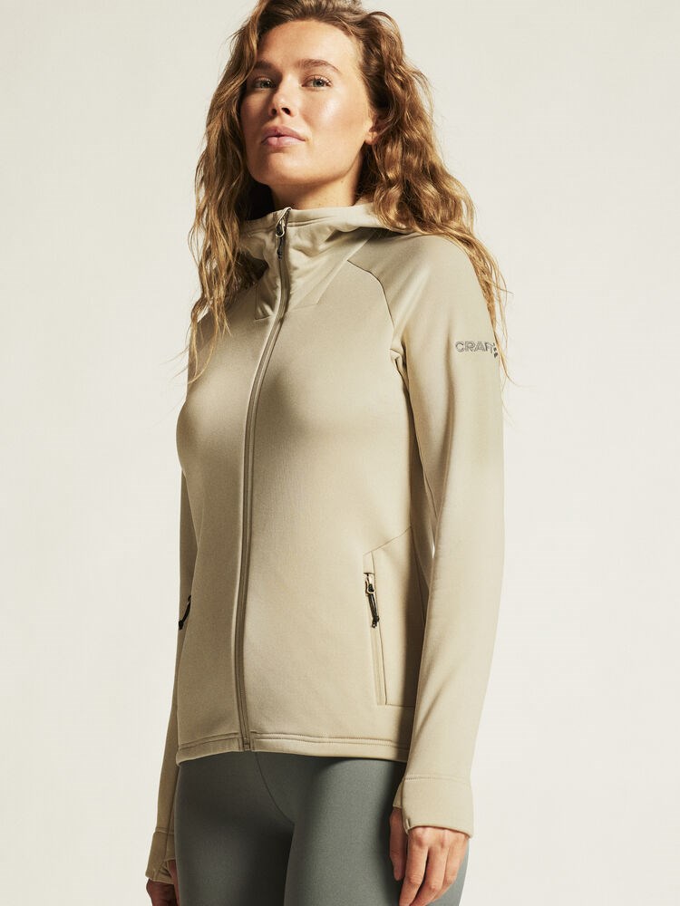 Craft - ADV Explore Power Fleece Hood Jacket W Hay XL