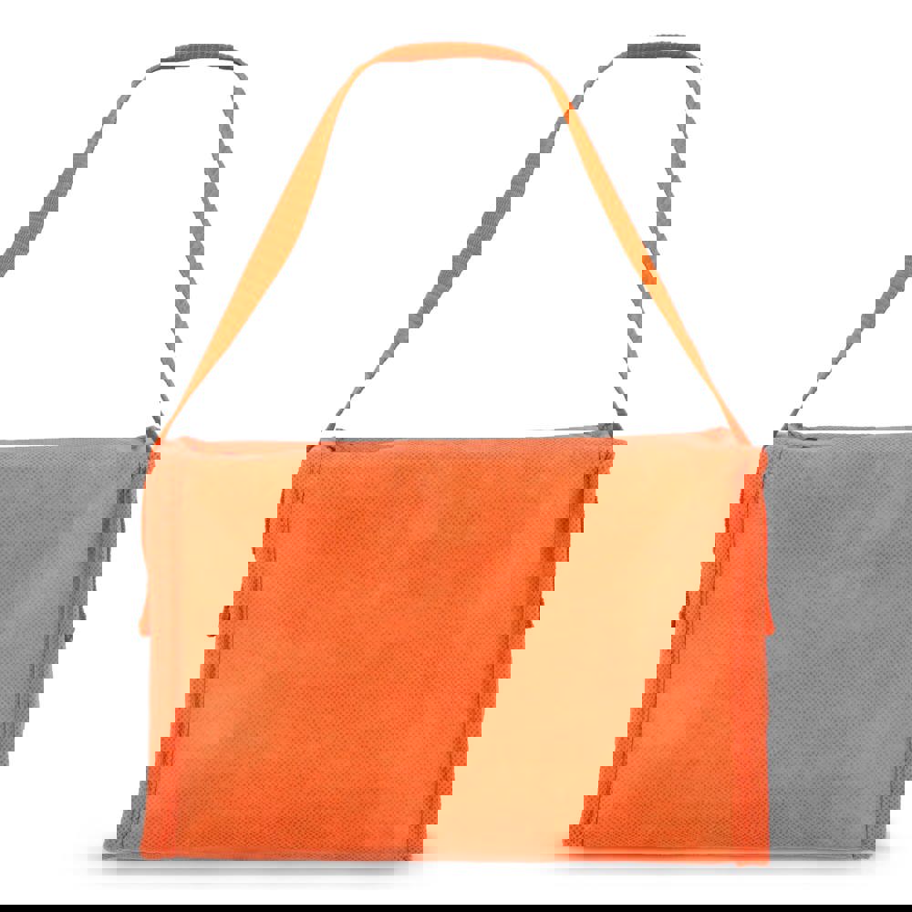 R-PET koeltas voor 6 blikjes, non-woven, 20 x 13 x 12,5 cm, 75 g/m²