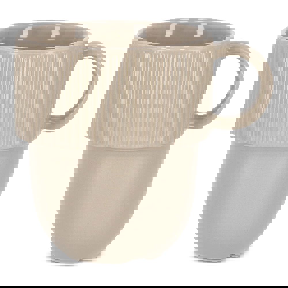 Sagaform Inka mok met oor 270ml - Licht Grijs