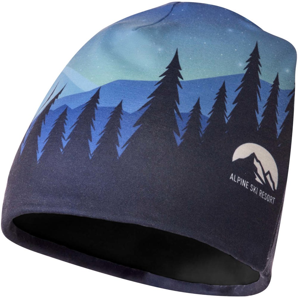 Loki sublimatie RPET beanie met een fleecelaag