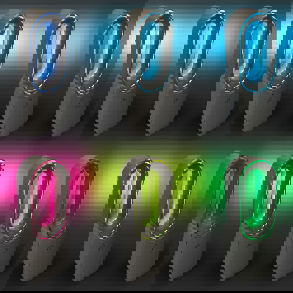 inSide Out Bladeless Soft Wind Fan Brislux met LED-verlichting 