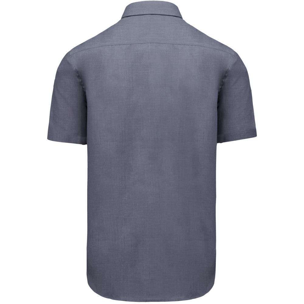 K551C - Overhemd in onderhoudsvriendelijk polykatoen-popeline korte mouwen heren