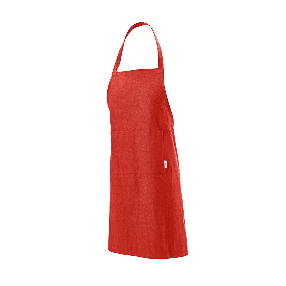 Rubens gerecycleerd katoenen schort 180 gsm - Rood