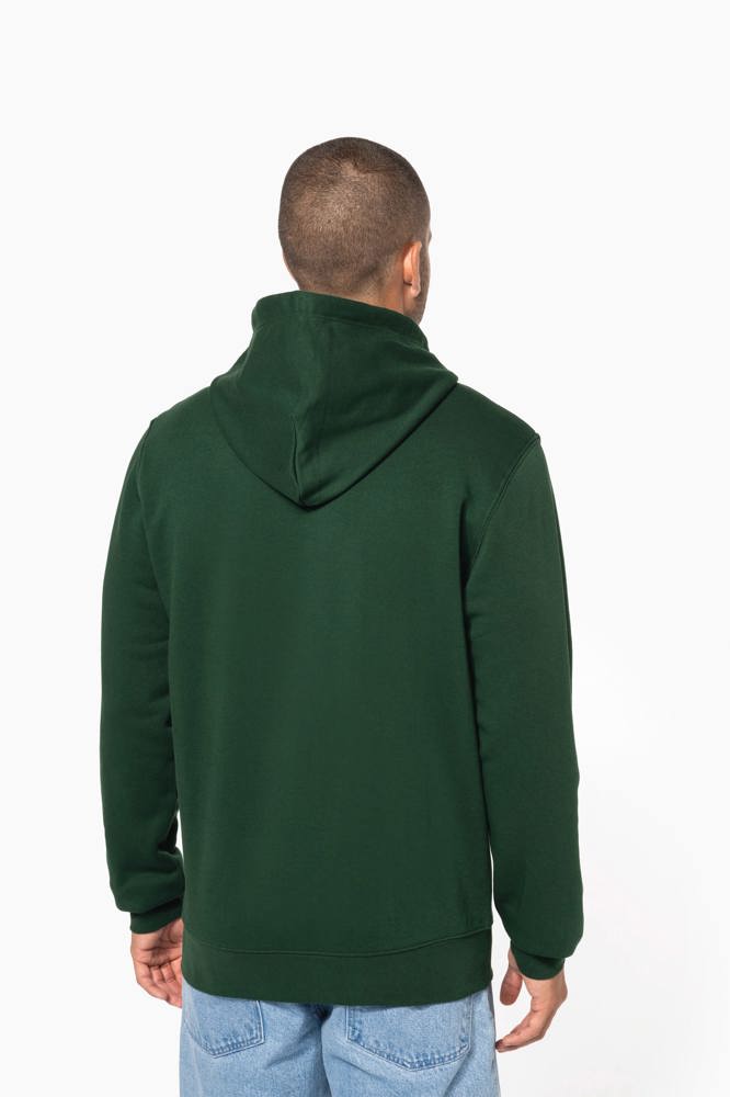 K4027A - Ecologische herensweater met capuchon
