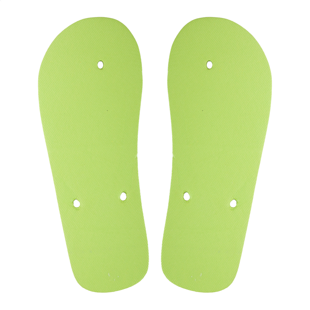 CreaPlaya - custom made strand slippers - 36-38-groen (A)