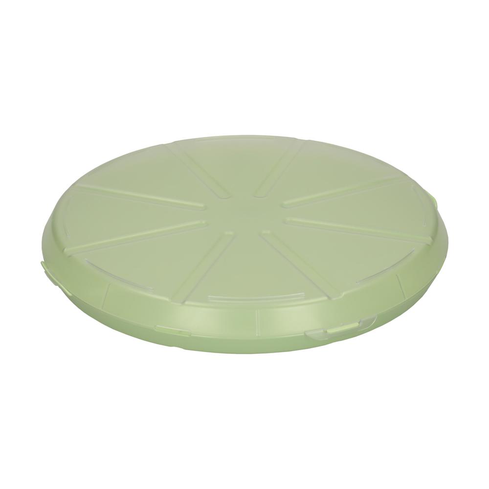 Pizzadoos "ToGo" - gezellig groen/Transparant