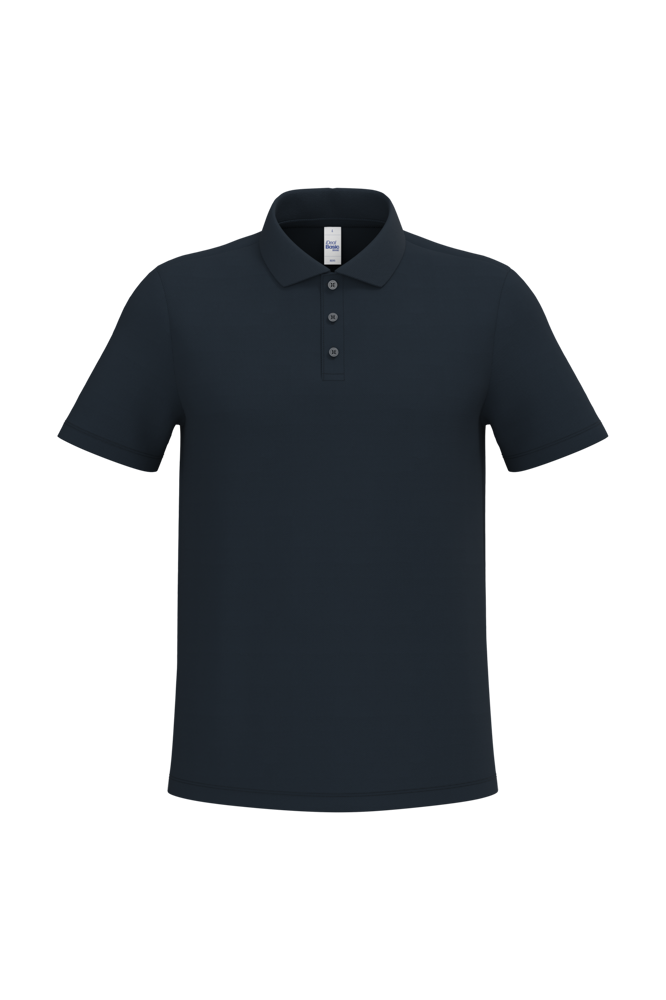 - Herenpolo piqué - Ideal Navy
