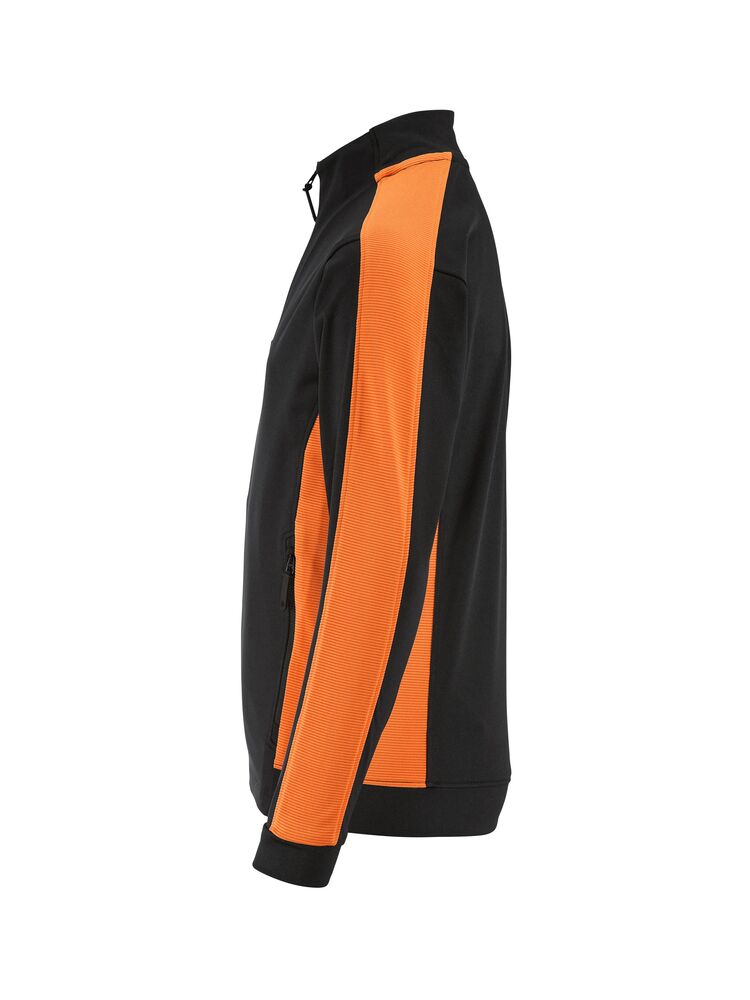 Craft - Evolve 2.0 Contrast Full Zip Jacket Jr Black/Orange 134/140