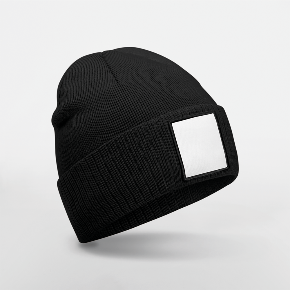 B337R - Muts met patch - Black/White