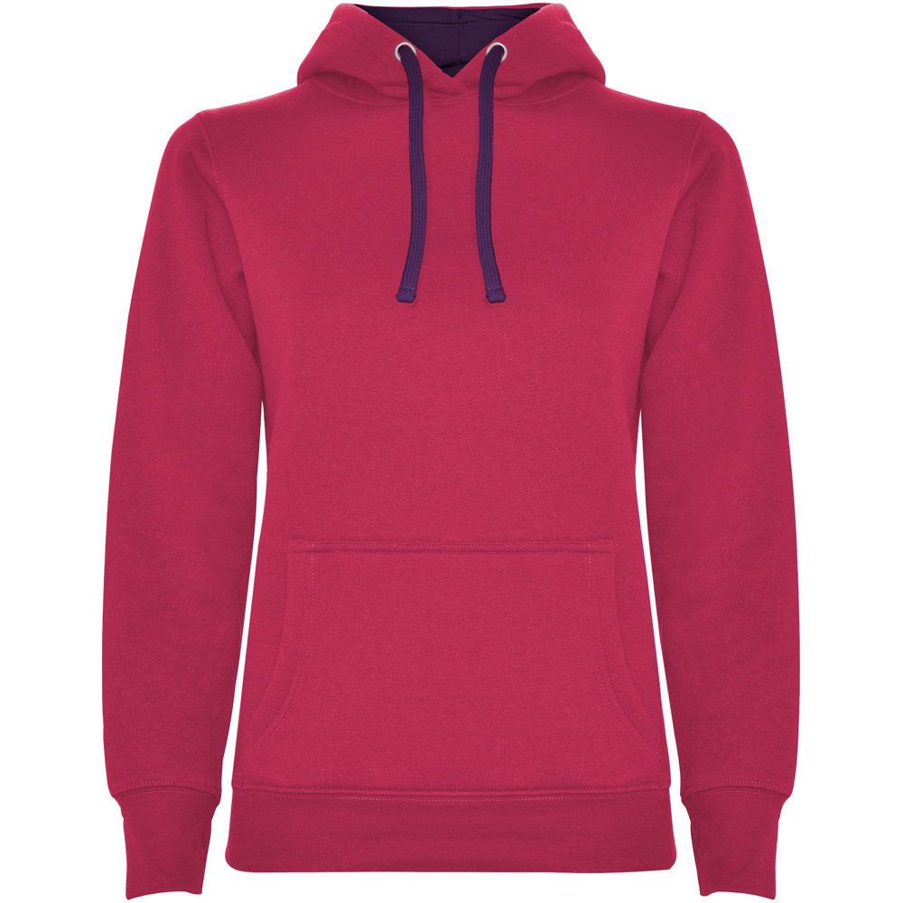 Urban hoodie voor dames - Rosette, Paars