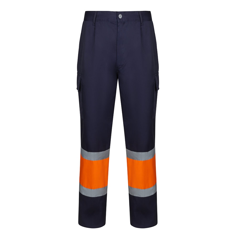 VL ARTEMIS. Tweekleurige broek van keperstof (190g/m²), katoen (20%) en polyester (80%)
