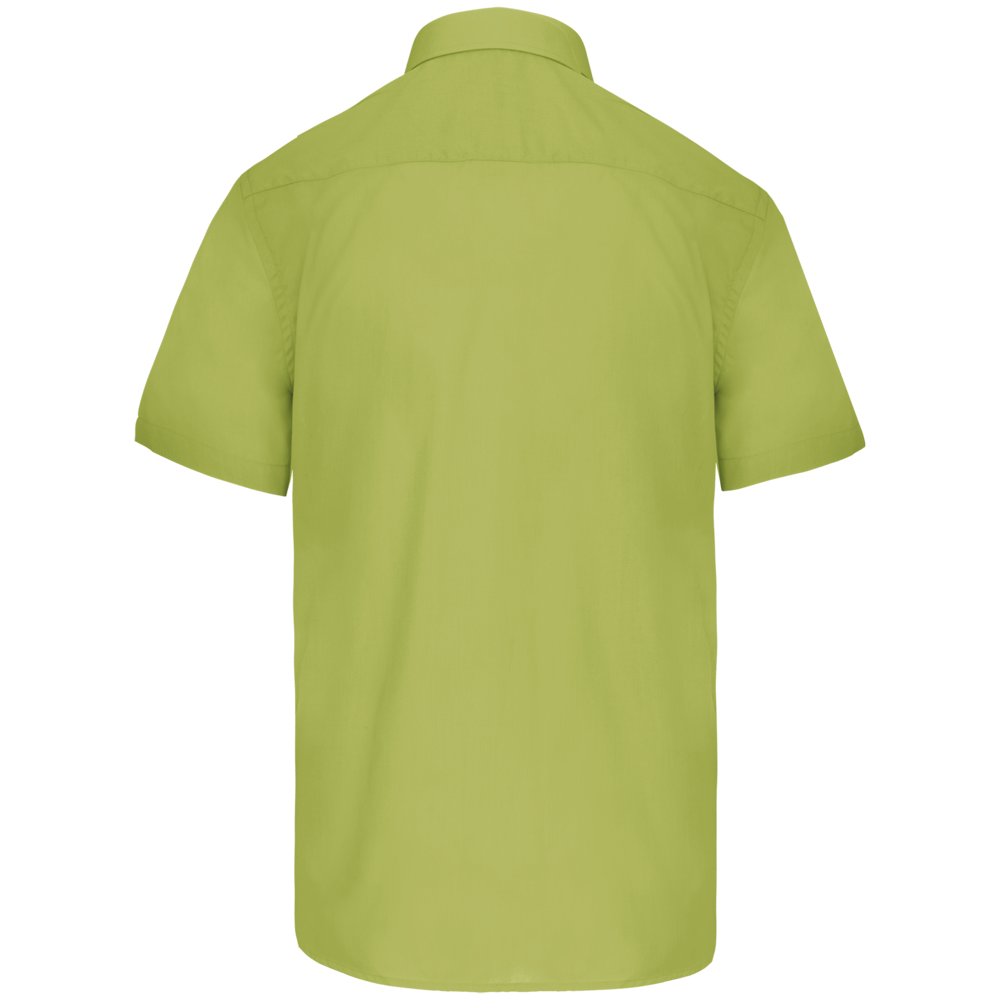 K551C - Overhemd in onderhoudsvriendelijk polykatoen-popeline korte mouwen heren