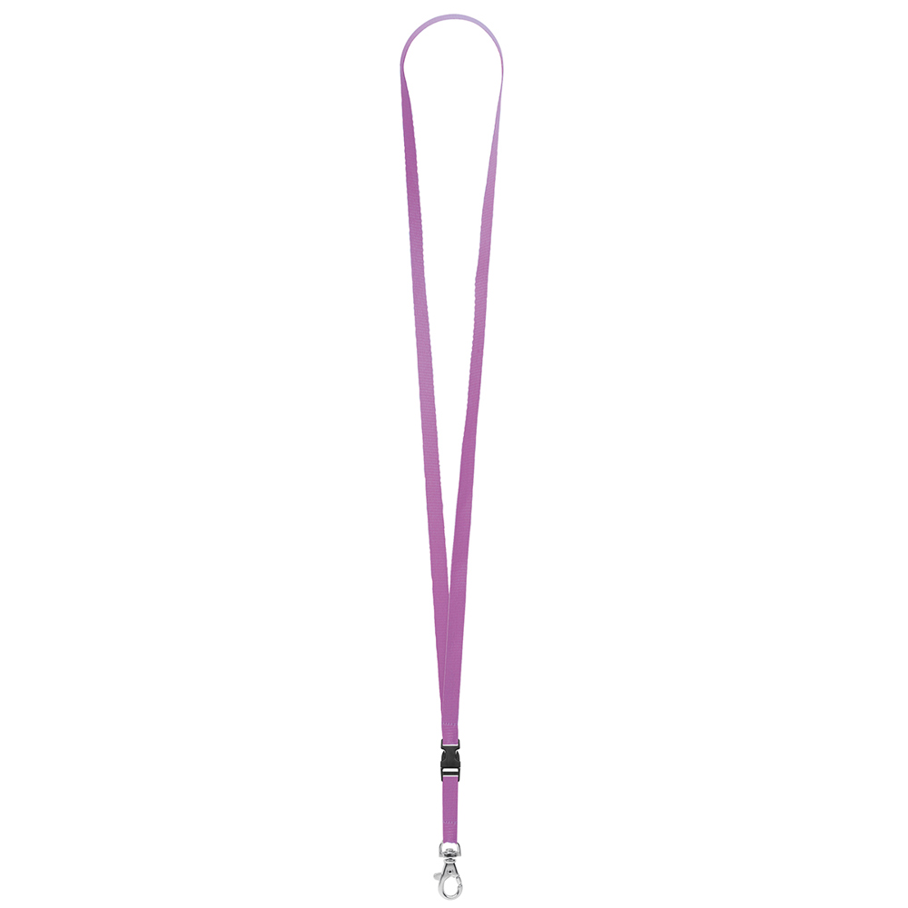 Keycord "standaard", breedte 10 mm - Lila