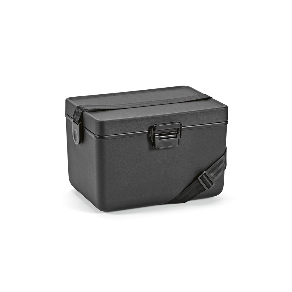 Bangkok 12L Koeler Gerecycled PP - Zwart