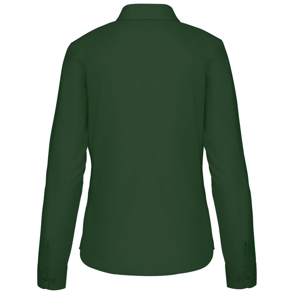 K549C - Overhemd in onderhoudsvriendelijk polykatoen-popeline dames