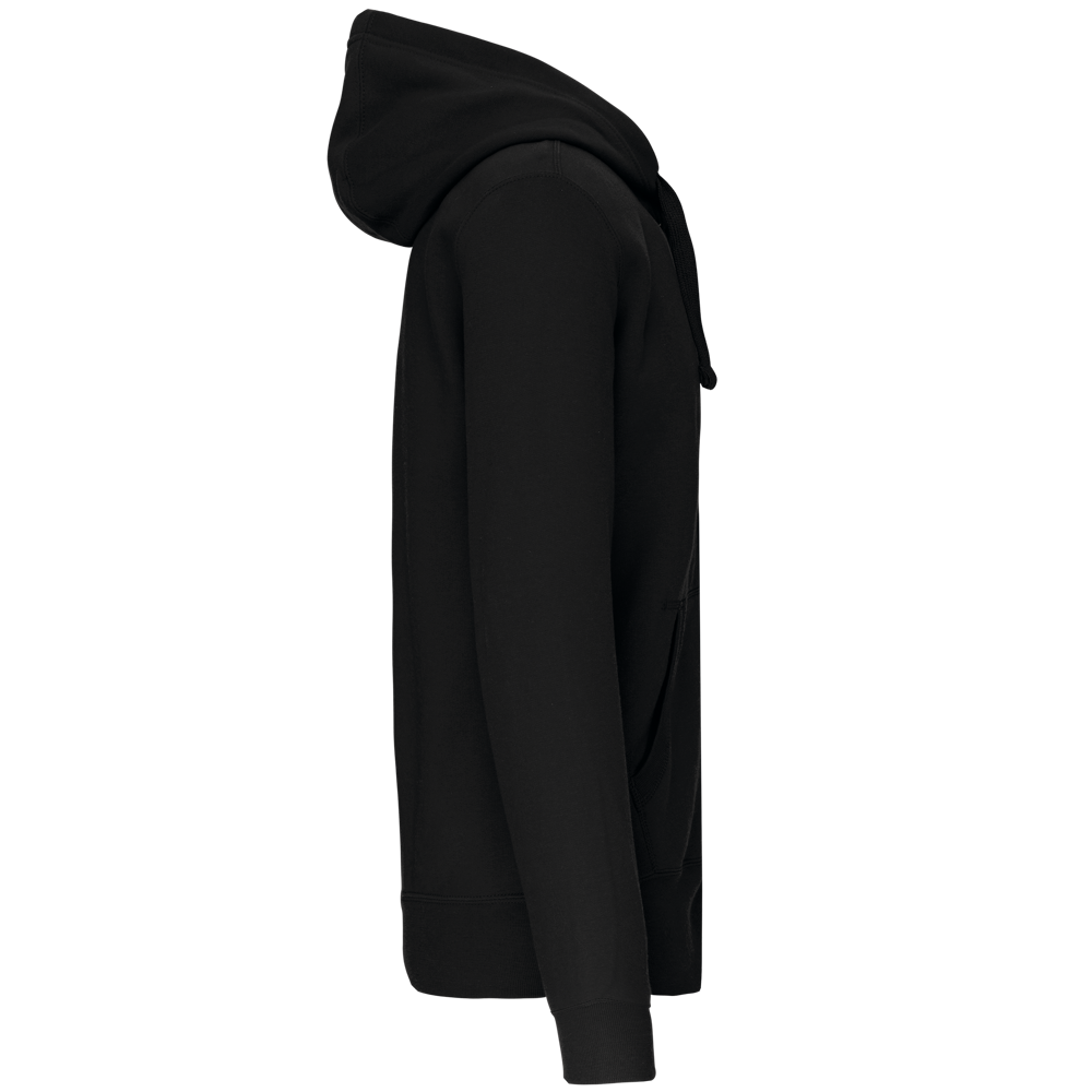 K454C - Hooded Sweater Met Rits