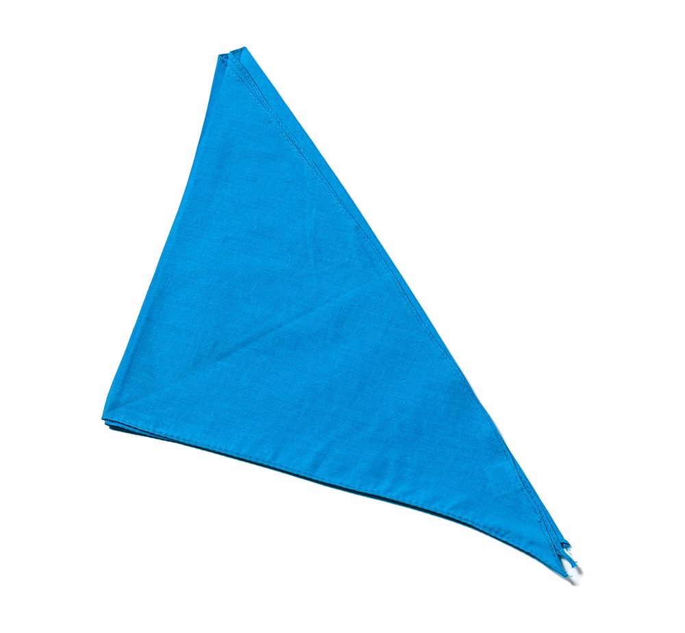 P830 - Bandana driehoek - Turquoise