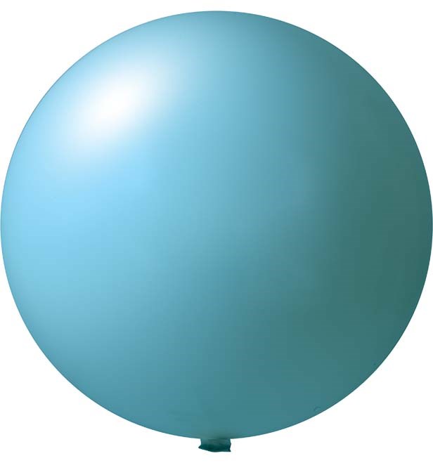 Reuzenballonnen bedrukt Ø 80 cm - Licht blauw (4451) Pastel (± PMS 292)