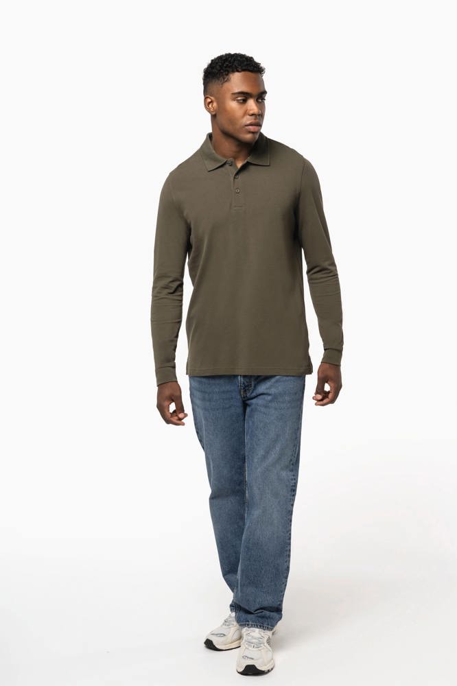 K243C - Polo lange mouwen