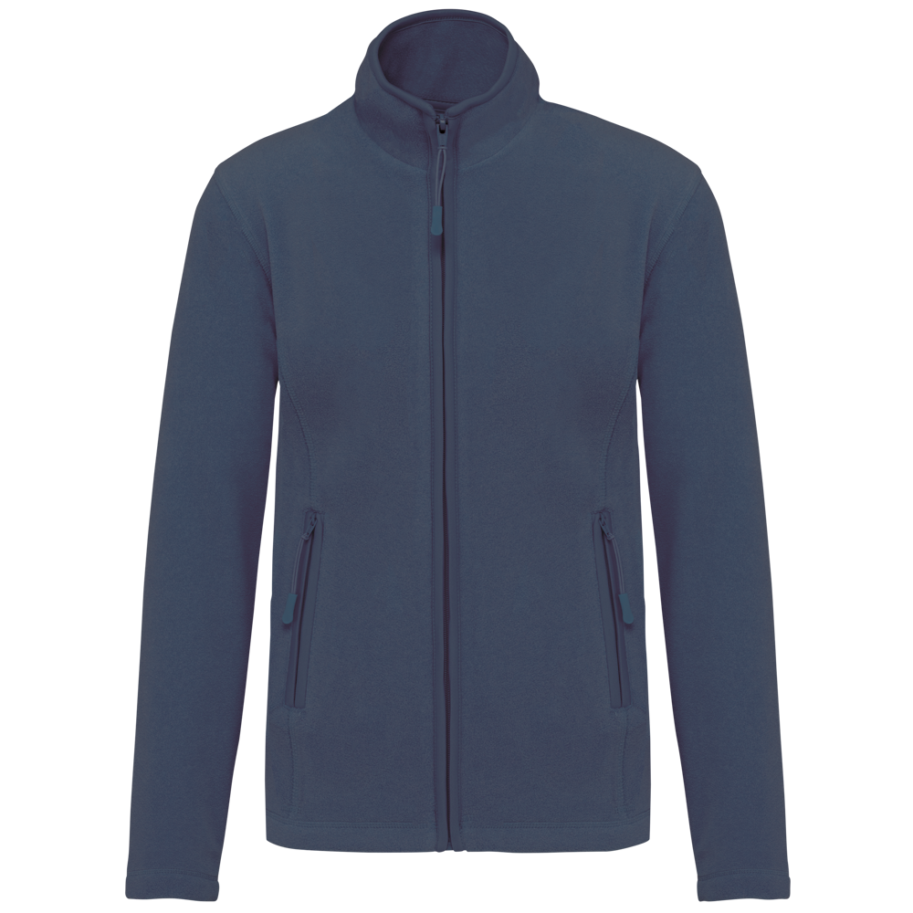- Microfleece met rits dames - Deep Blue