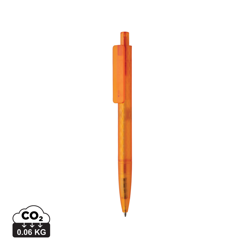 X3 GRS gerecycled PC plastic pen frosted