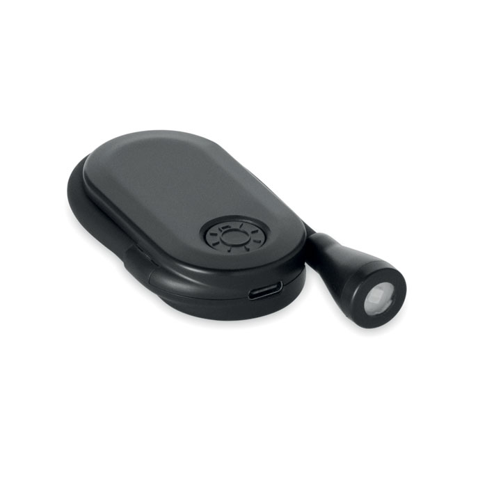 SCENE - Oplaadbaar boeklampje - Zwart