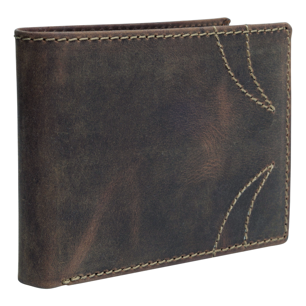 WILDERNESS I - Lederen billfold portemonnee