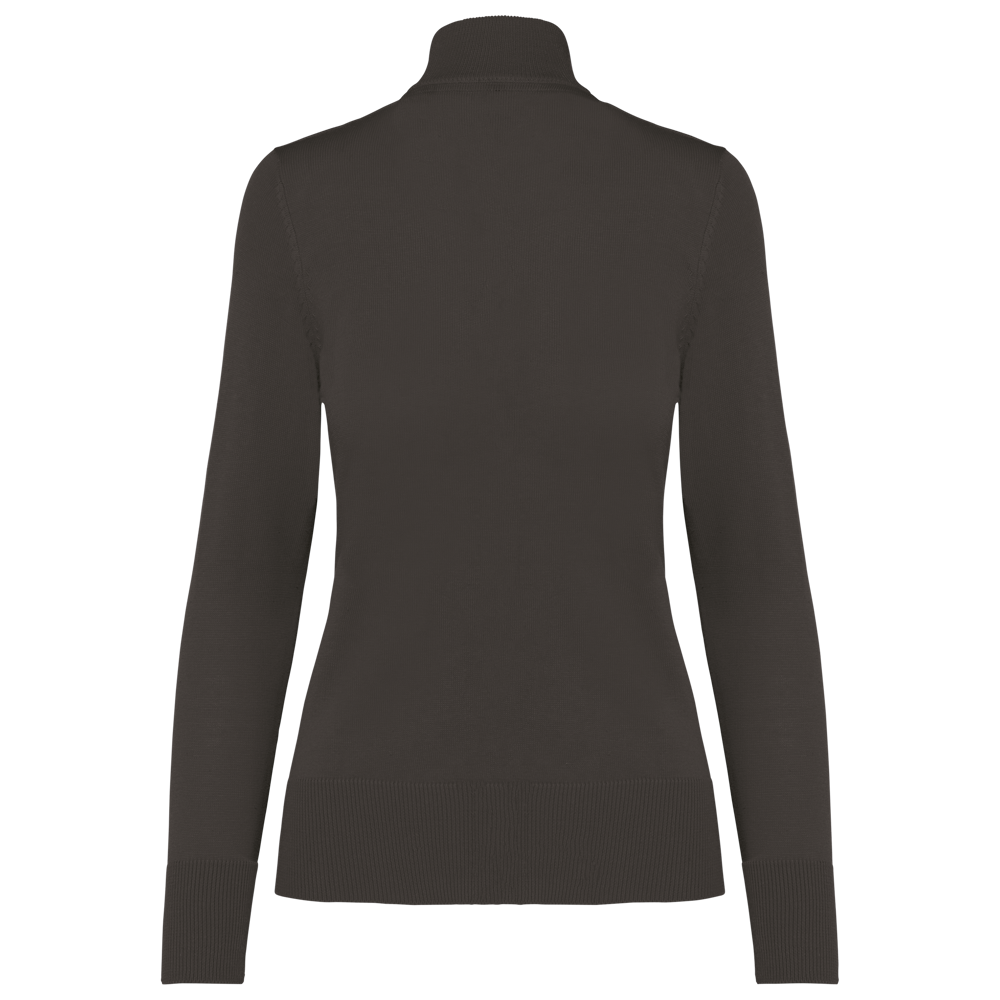K962 - Dames cardigan met rits