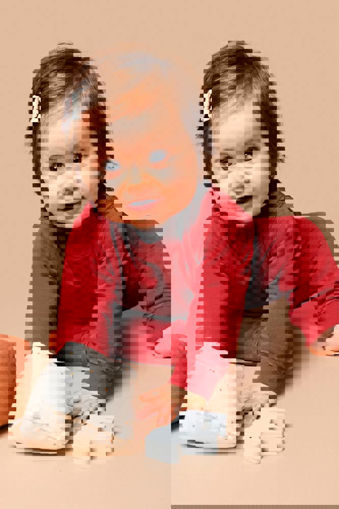 K836 - Ecologische fleece babybroek