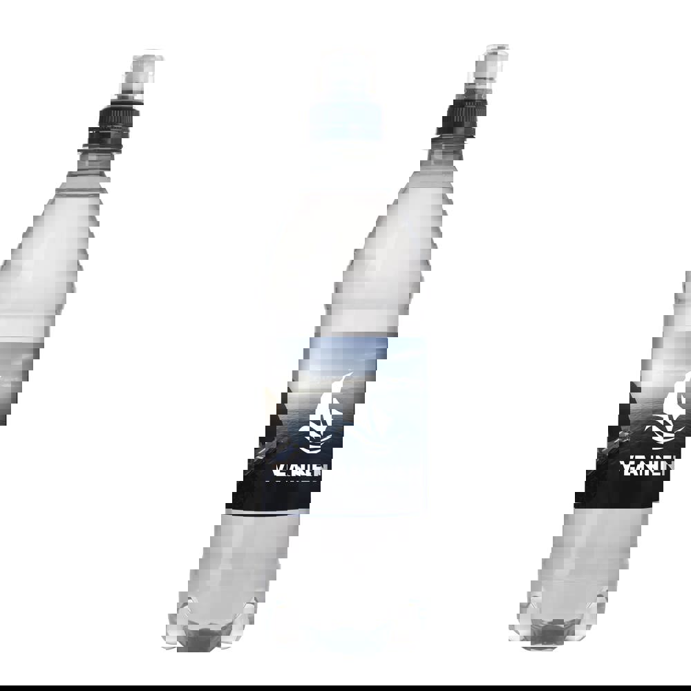 Bronwater 500 ml met sportdop - Blauw