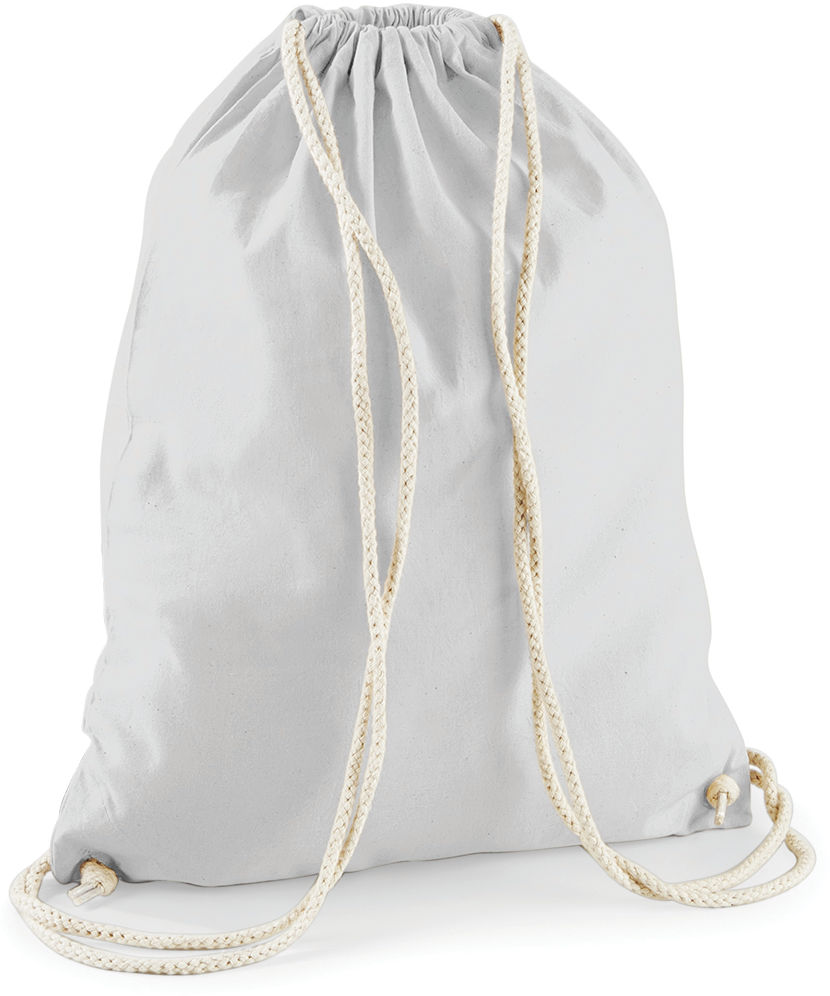 - Katoenen gymtas - Light Grey
