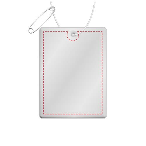 RFX™ H-12 grote rechthoekige reflecterende pvc hanger