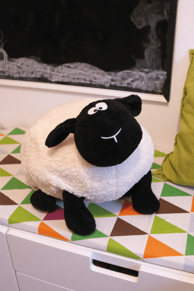 SAMIRA - Grote pluche schaap