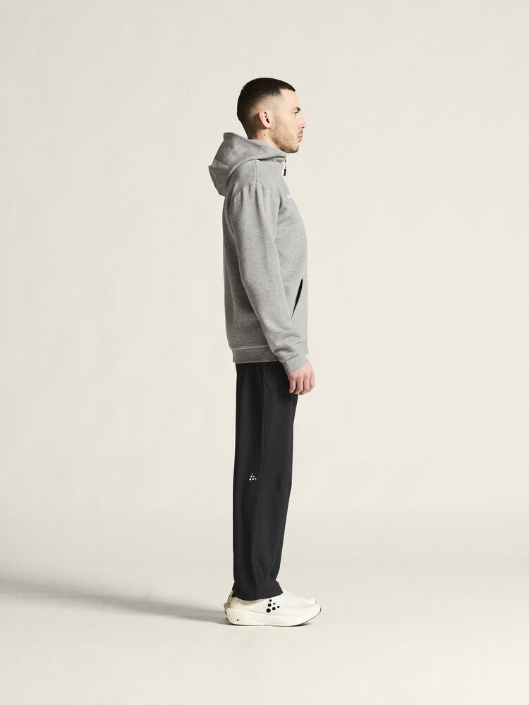 Craft - Community 2.0 Logo FZ Hoodie M Grey melange XXL