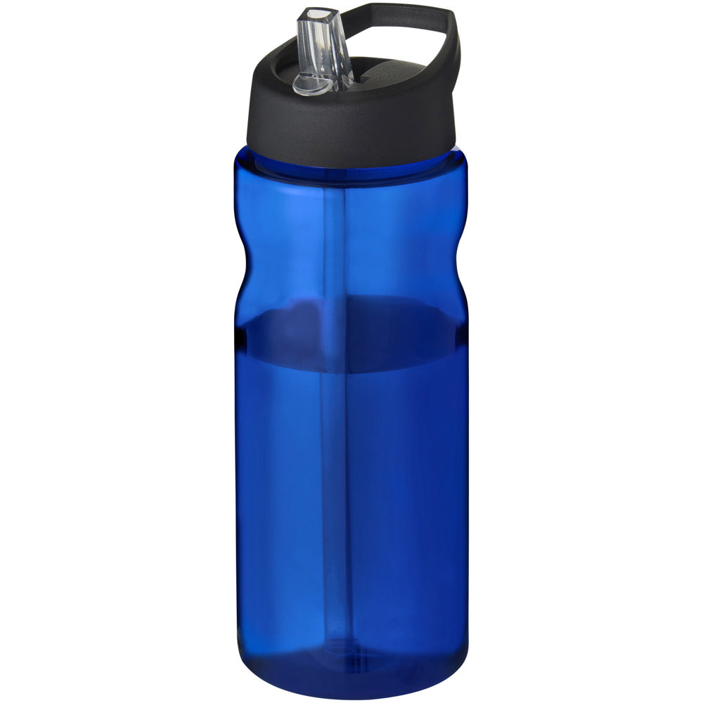H2O Active® Base Tritan™ 650 mlsportfles met tuitdeksel - Blauw, Zwart