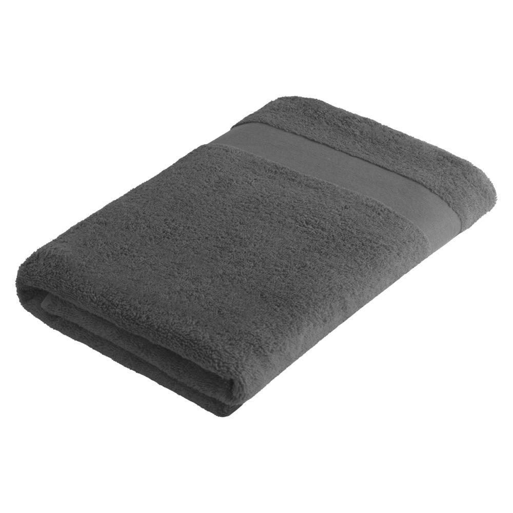 Sophie Muval handdoek bio 140x70 cm, 500 gr/m² - Donkergrijs (PMS Cool Grey 11c) / Donkergrijs