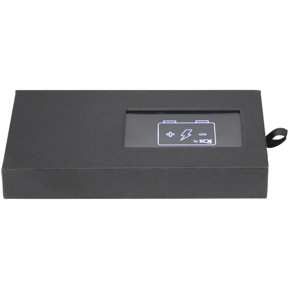 SCX.design P05 emergency 1000mah powerbank met oplichtend logo