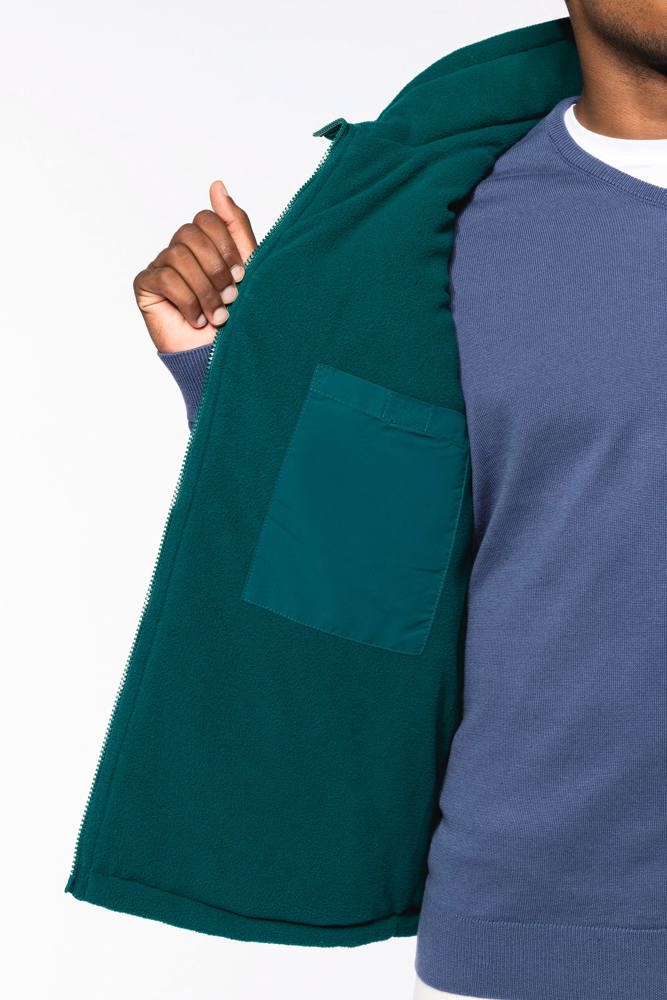 K6118 - Met fleece gevoerde bodywarmer