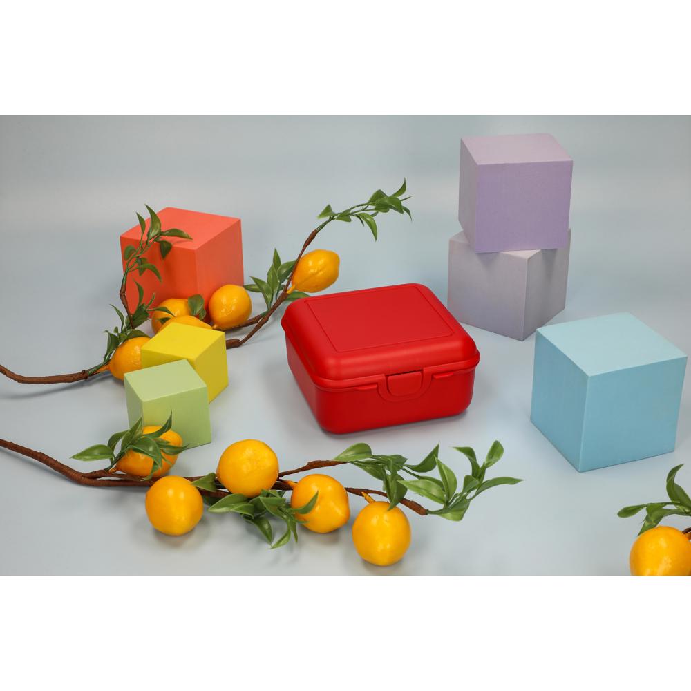 Voorraadbox "Cube" deluxe, met verdeelschotel