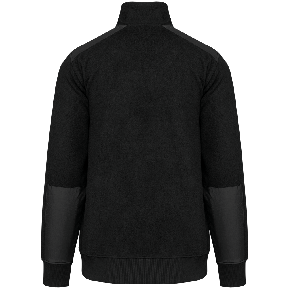 WK905 - Ecologishe fleece met ritskraag unisex