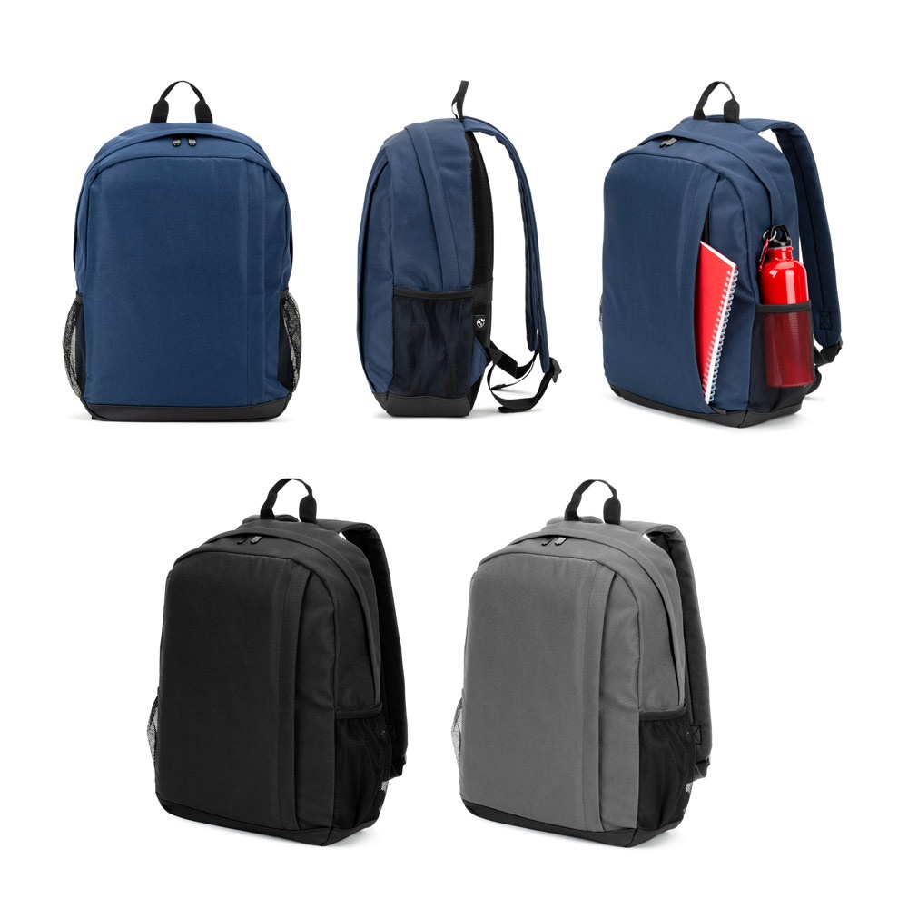 LIVERPOOL. Laptoprugzak van gerecycled polyester met hoge dichtheid, 600D, 15 inch