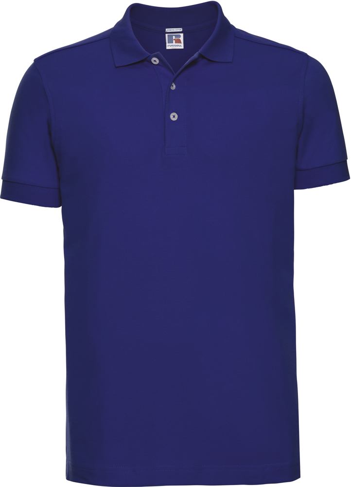 RU566M - Men's Stretch Polo Shirt - Bright Royal