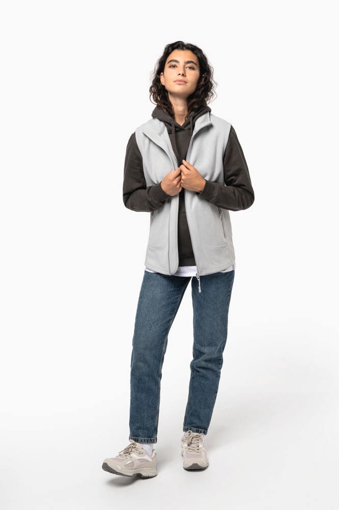 K9120 - Ecologische uniseks bodywarmer van microfleece