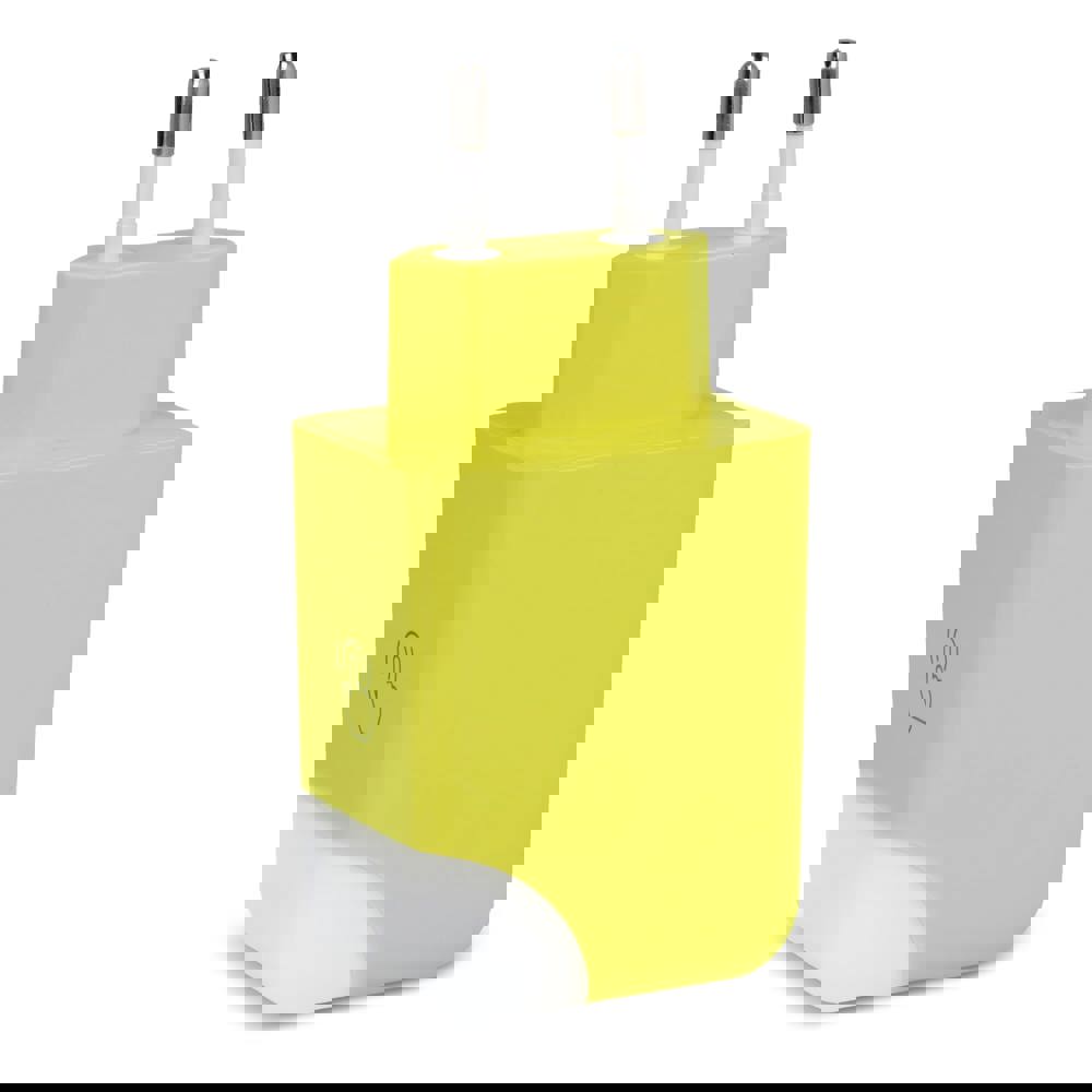 Xoopar Ice-G 65W GaN stroomadapter - Geel