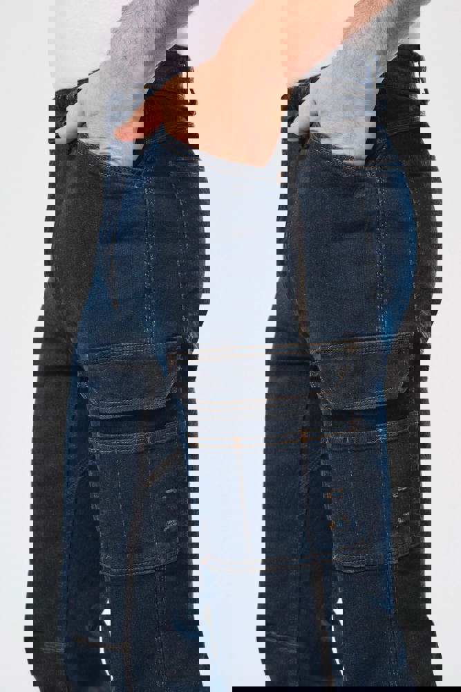 WK705 - Herenjeans met meerdere zakken