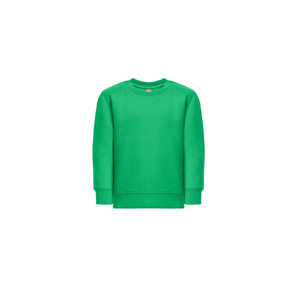 THC DELTA KIDS. Sweatshirt voor kinderen van gerecycled katoen en polyester - Groen