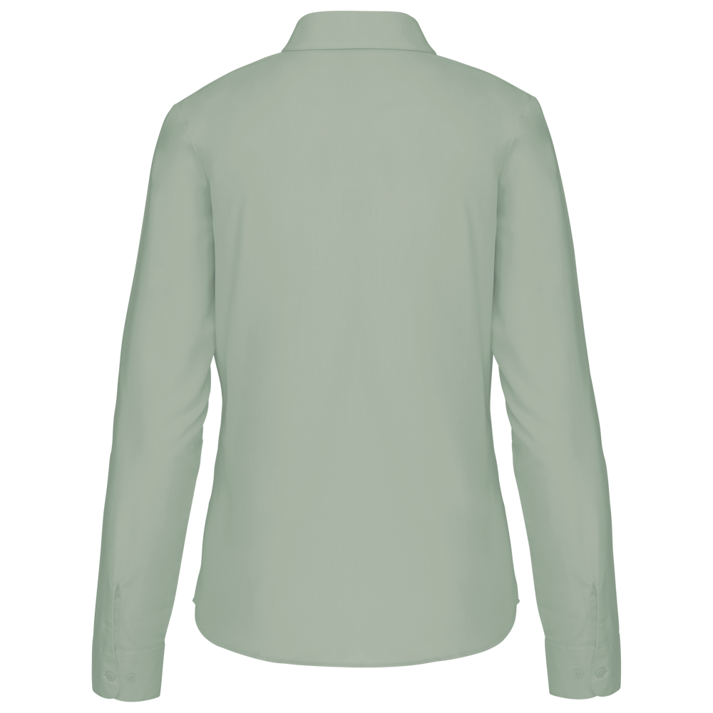 K549C - Overhemd in onderhoudsvriendelijk polykatoen-popeline dames