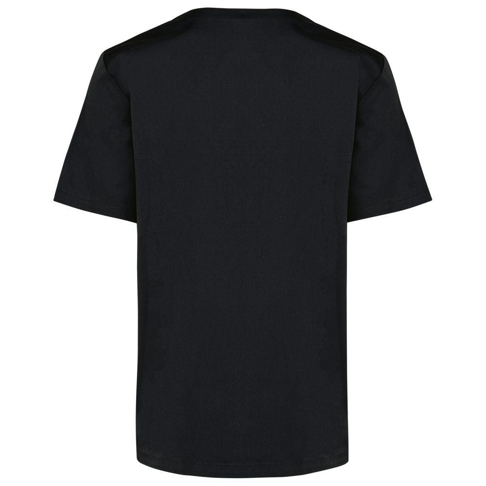 WK507C - Unisex tuniek met korte mouwen in polykatoen