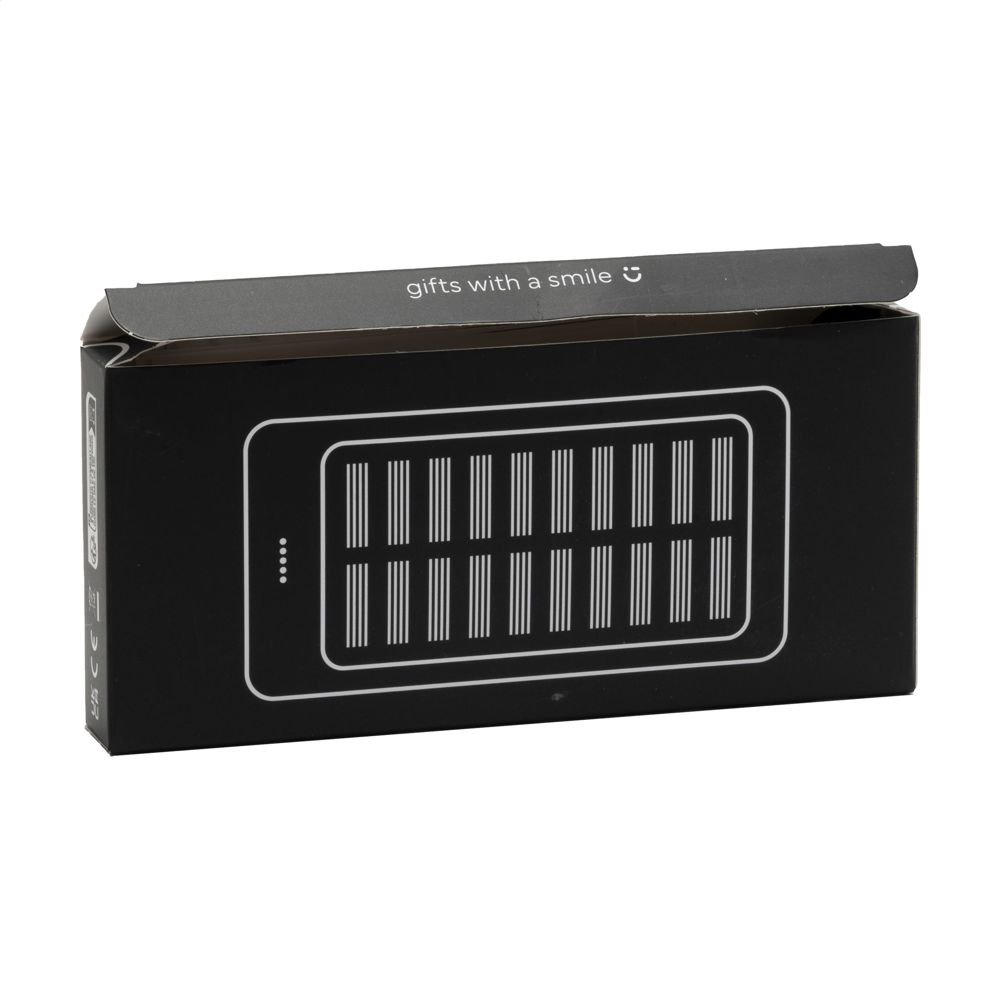 Solar Powerbank 8000+ Wireless Charger externe oplader