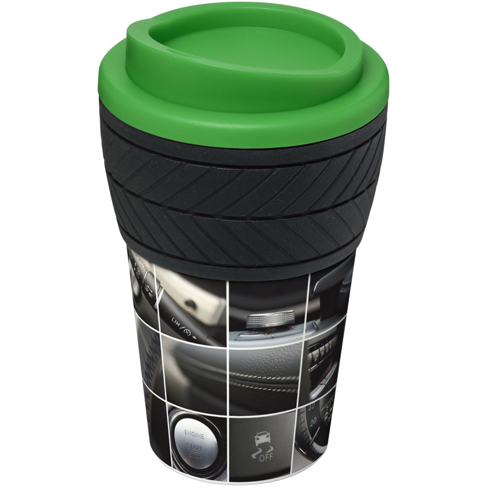 Brite Americano® tyre 350 ml geïsoleerde beker - groen